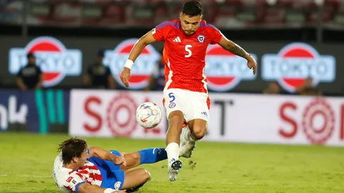 Paulo Díaz protagonizó incidente ante Paraguay en Eliminatorias.