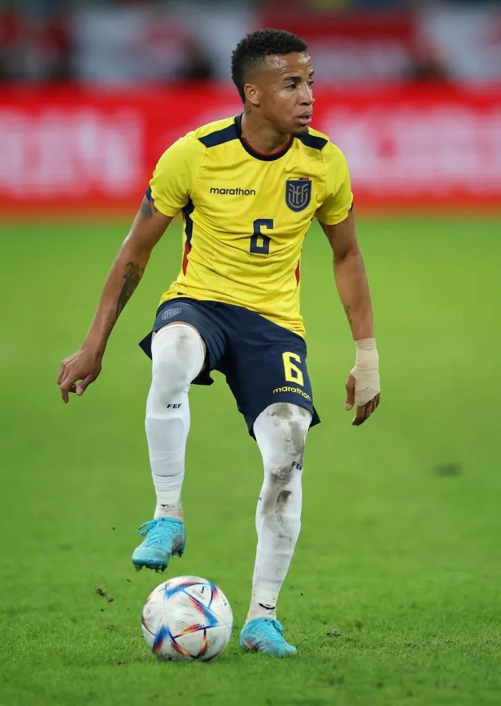 Byron Castillo de Ecuador en 2022 (Getty Images).