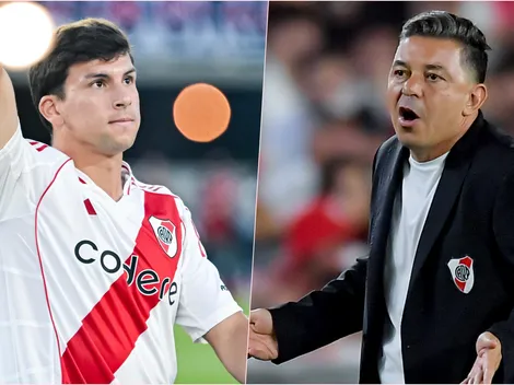 "Lo cuida": La medida de Marcelo Gallardo con Gonzalo Tapia en River