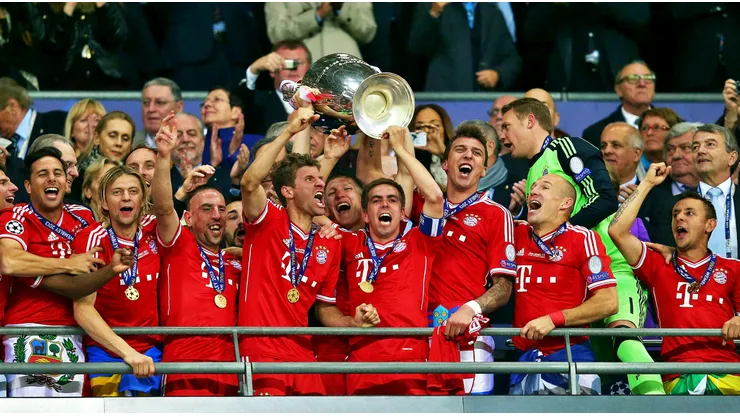 Franck Ribéry ganó todo en el 2013, menos el Balón de Oro.
