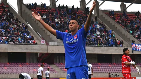 Rodrigo Contreras anotó su primer gol en U. de Chile.