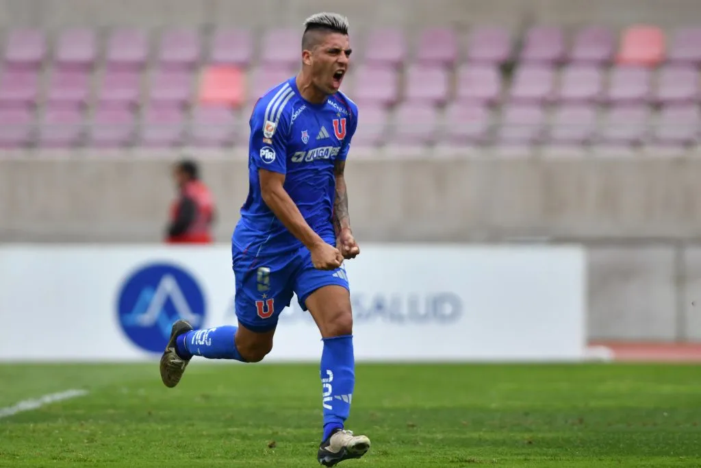 Leandro Fernández anotó de penal en el primer tiempo. Imagen: Photosport