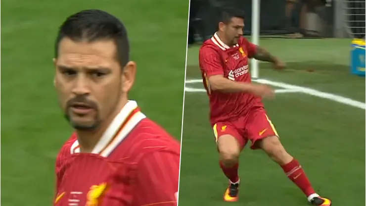 Mark González se vuelve a lucir, como en los viejos tiempos, en el duelo de leyendas de Liverpool.