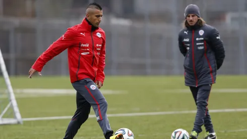 Sebastián Beccacece recuerda los años junto a Vidal.