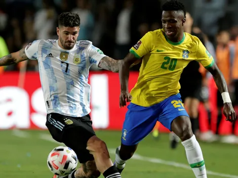 Argentina echa a los "papitos corazón" del partido ante Brasil