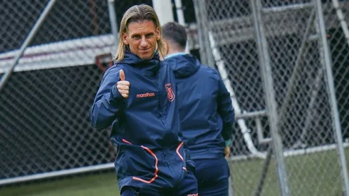 Sebastián Beccacece busca calmar las pasiones en Ecuador.