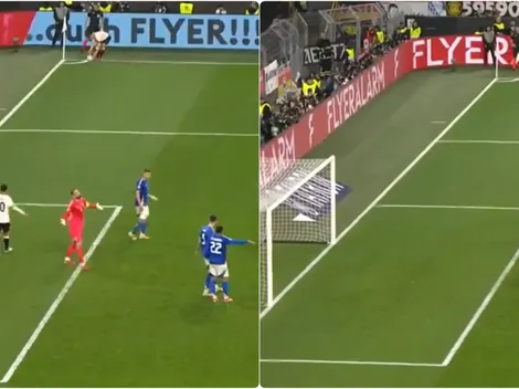 Video: Ridículo defensivo de Italia que aprovecha Alemania