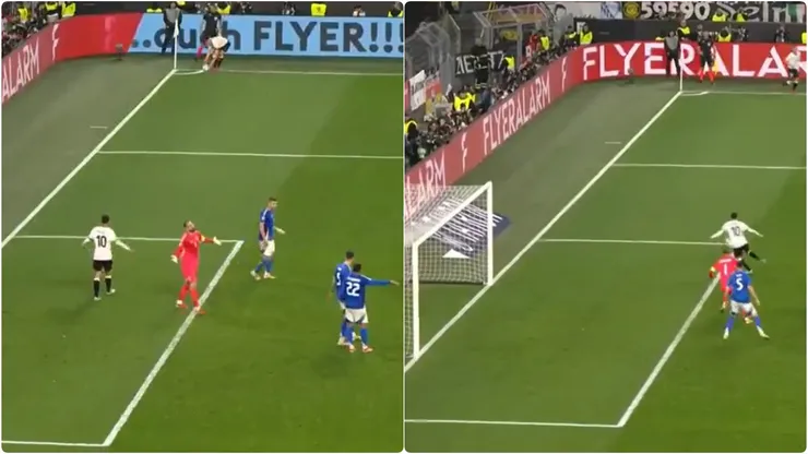 Alemania anotó el gol más fácil de su historia ante la "pava" Italia.