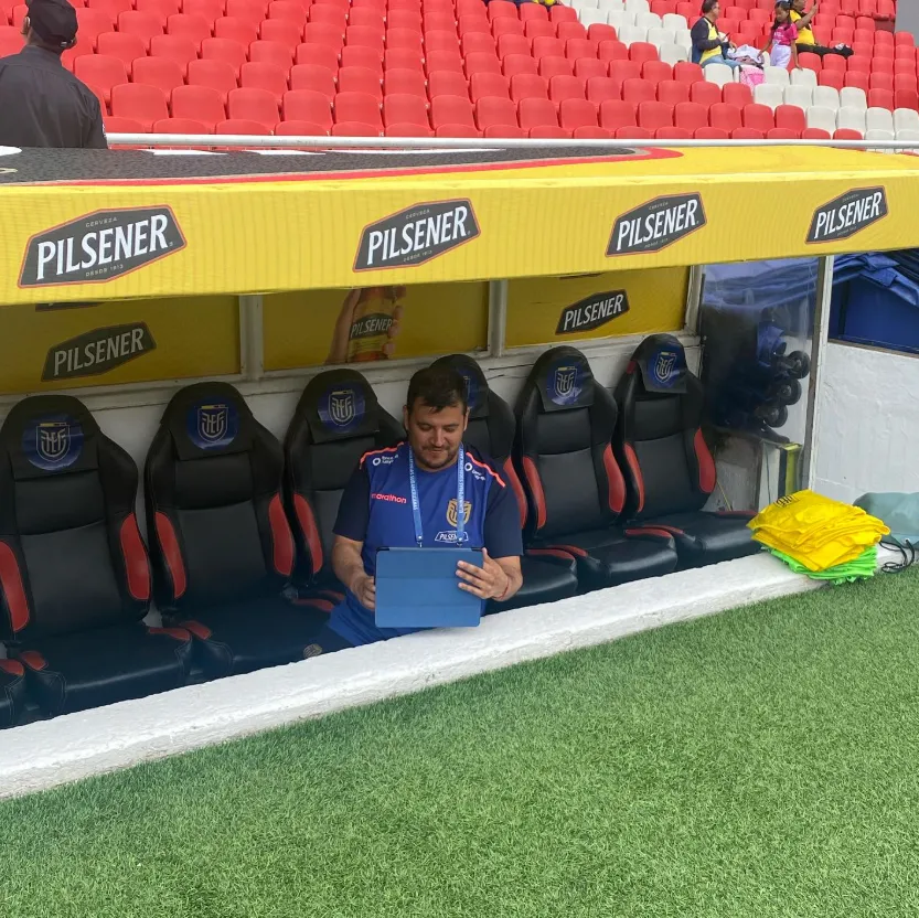 Ricardo García es analista de la selección de Ecuador.