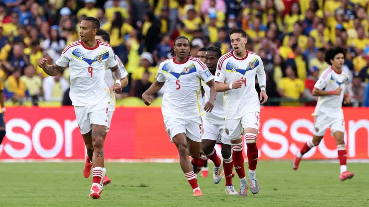 Jhonder Cádiz anotó el gol del descuento en la derrota ante Ecuador.