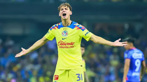La fotografía del jugador que alegró a los fans del américa.