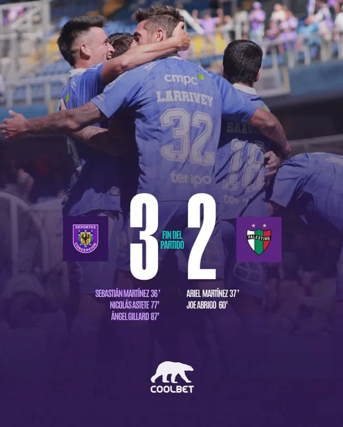 Captura Deportes Concepción.