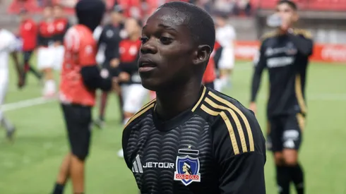 Manley Clerveaux debutó con Colo Colo en Copa Chile.