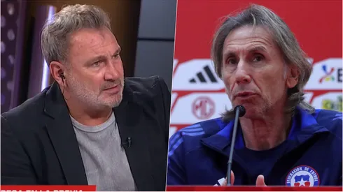 Barti se molestó por las preguntas a Ricardo Gareca