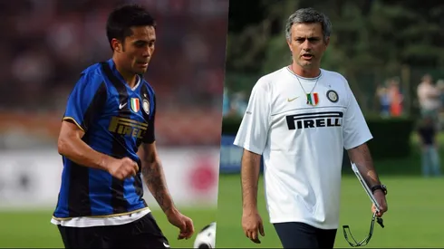 Luis Jiménes fue dirigido entre 2008 y 2009 por José Mourinho.