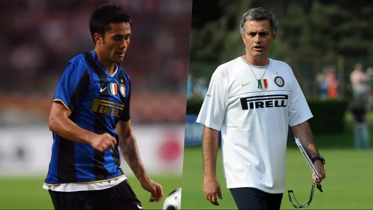 Luis Jiménes fue dirigido entre 2008 y 2009 por José Mourinho.