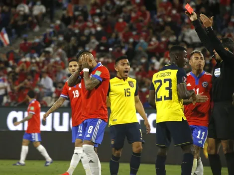 Arturo Vidal fue villano: la última visita de Ecuador a Chile
