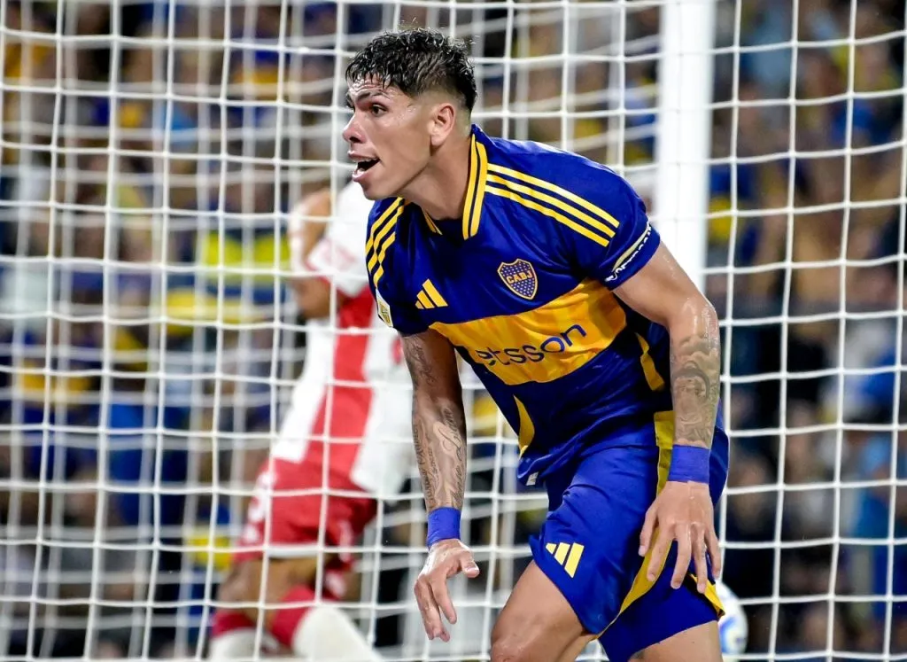 Carlos Palacios tiene contrato con Boca Juniors hasta diciembre del 2029 (Getty Images)