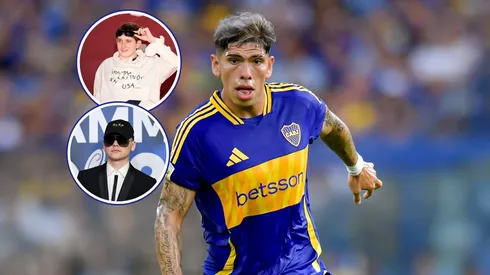 El reconocido productor reaccionó a la imagen del cantante argentino y el jugador de Boca.