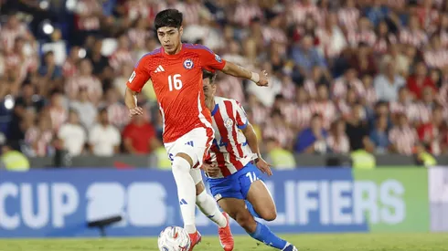 Darío Osorio sumó minutos en la derrota ante Paraguay.