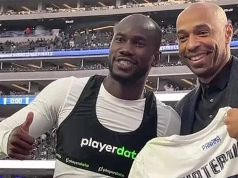 Lo hizo emocionar: El regalo que Thierry Henry le hizo a Waterman