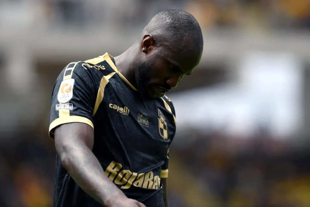 Cecilio Waterman, delantero de Coquimbo, se hizo viral por su encuentro con Thierry Henry (Photosport)