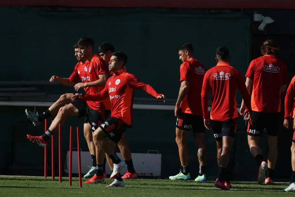 La Selección Chilena entrena en Juan Pinto Durán en la previa del duelo ante Ecuador | Photosport