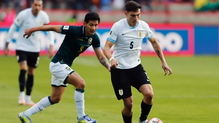 Uruguay sacó un sufrido empate en El Alto.