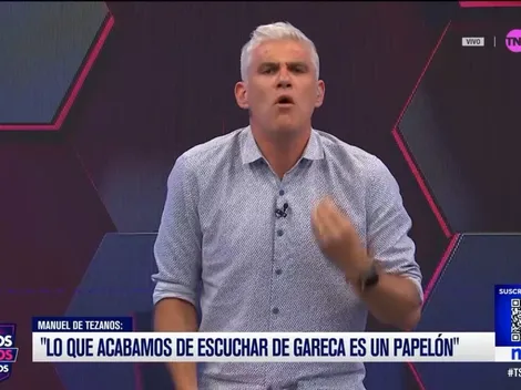 De Tezanos se vuelve loco con Gareca: "Fresco, flojo, patudo"