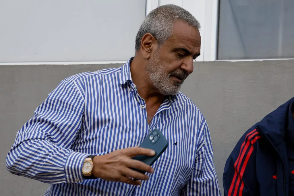 Pablo Milad fue encarado en el Nacional. Foto: Andres Pina/Photosport