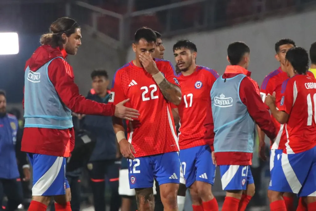 Chile no pudo ante Ecuador. Foto: Jonnathan Oyarzun/Photosport