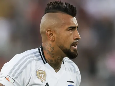 Vidal se olvida de la Roja y muestra su compromiso con Colo Colo