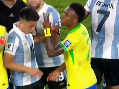 Vinícius emula a Vidal y hace el ridículo en goleada argentina