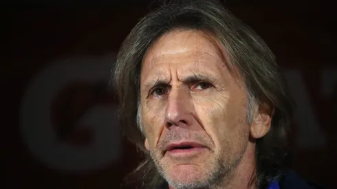 Ricardo Gareca tuvo un cara a cara con Pablo Milad en el Estadio Nacional.