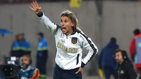 Sebastián Beccacece fue cuestionado por una decisión ante la Roja.