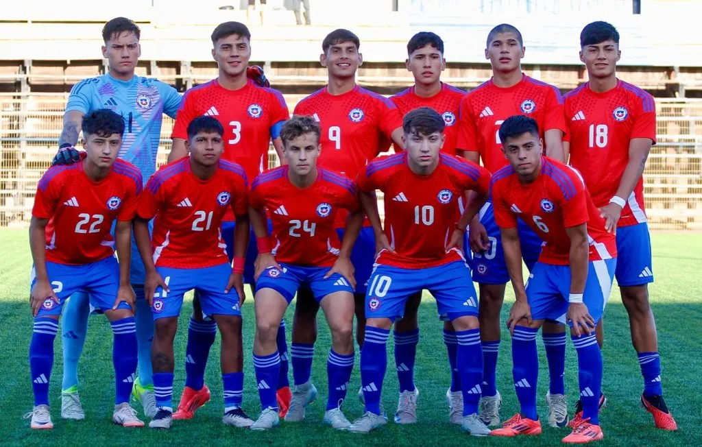 La Roja debuta ante Colombia este jueves en el Sudamericano de la categoría. (Foto: Comunicaciones FFCH.)
