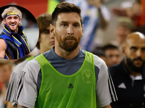 Logan Paul advierte al guardaespaldas de Messi