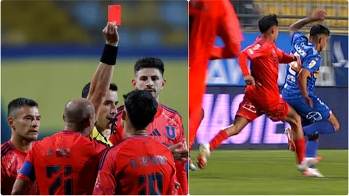 Javier Altamirano fue expulsado en la U y se pierde el Superclásico.