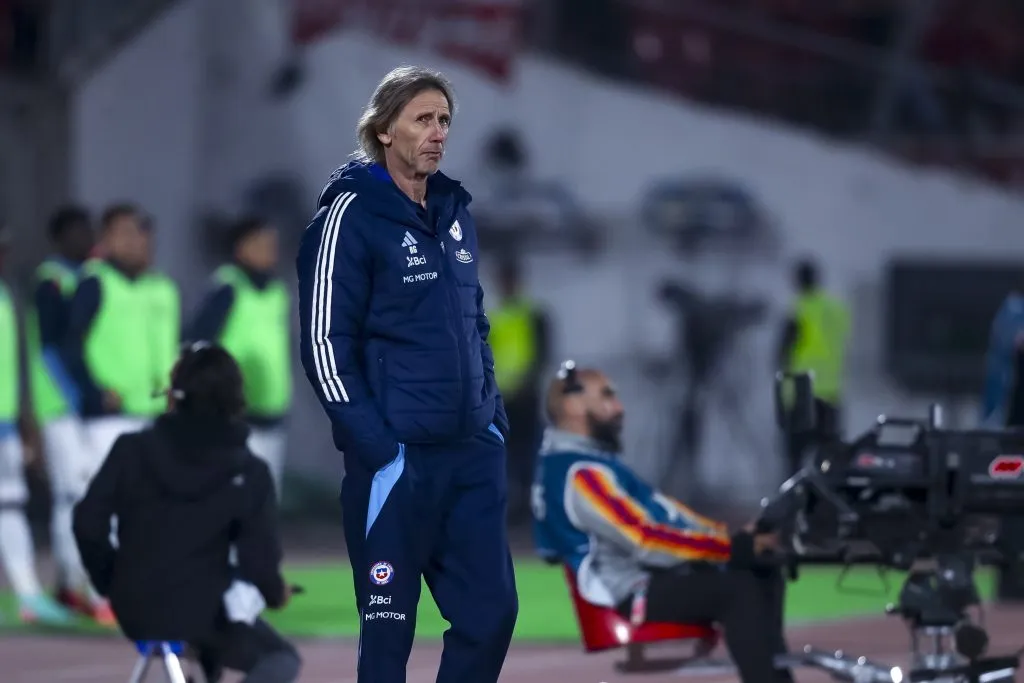 Ricardo Gareca está viviendo sus últimas horas como entrenador de la selección chilena. | Foto: Photosport.