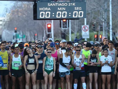 Maratón de STGO21K: Horarios y cortes de calles este domingo
