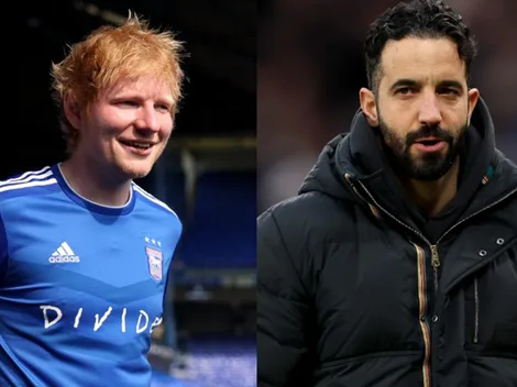 Ed Sheeran se sincera tras tenso momento con DT del Manchester