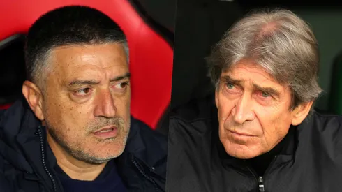 García Pimienta le respondió al DT chileno por "bajarle el perfil" al Derby de Sevilla.