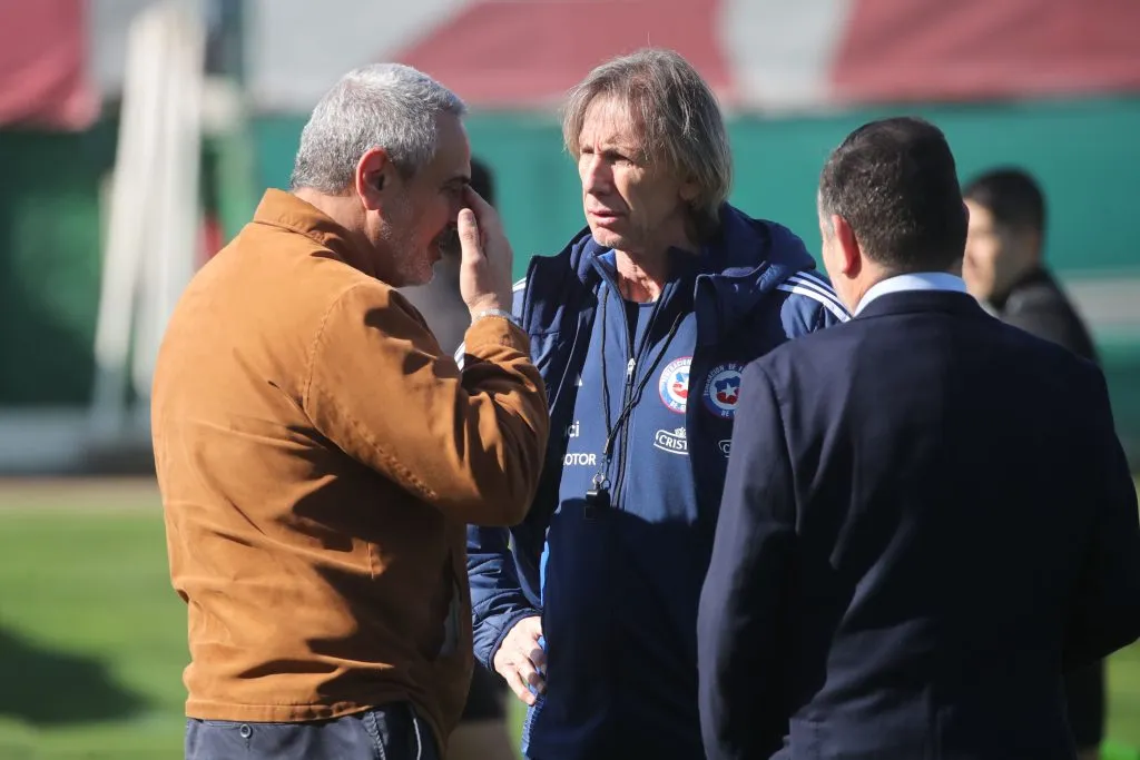 Pablo Milad tendrá esta jornada la reunión con Ricardo Gareca. Foto: Jonnathan Oyarzun/Photosport