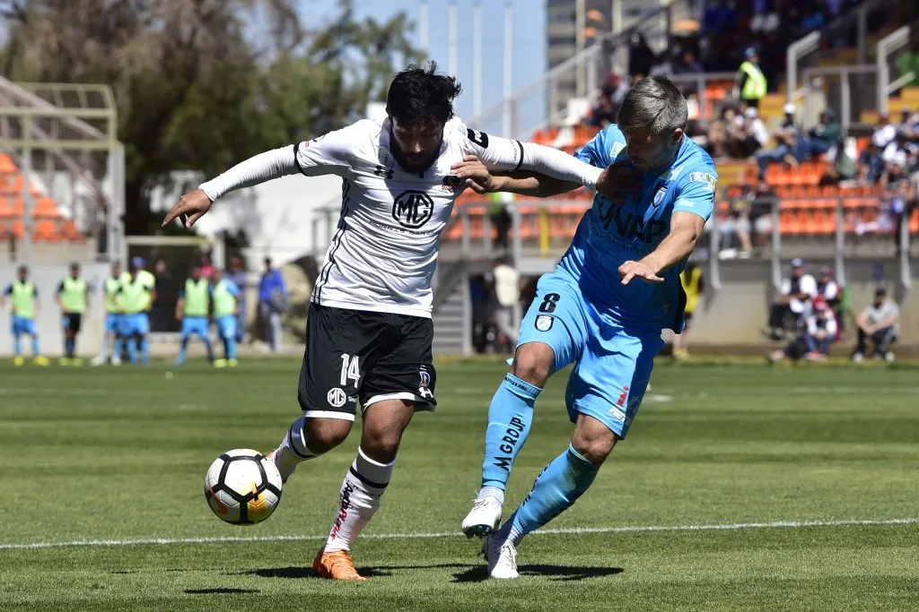 Nicolás Maturana en Colo Colo. (Pedro Tapia/Photosport).