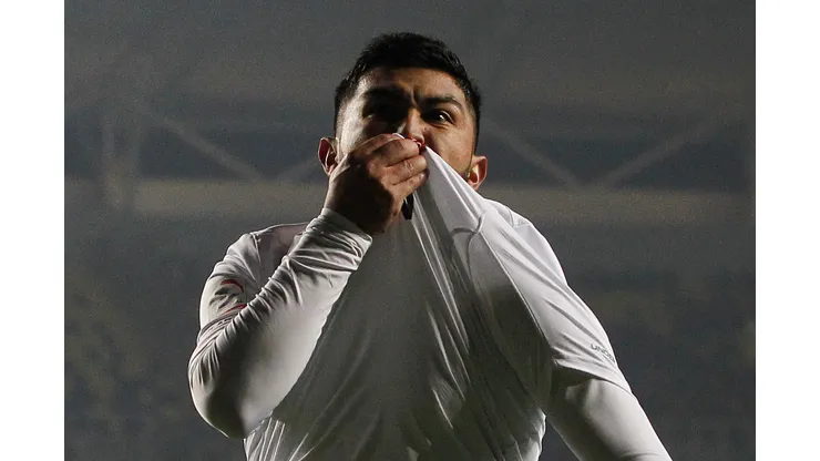Nicolás Maturana en Colo Colo ante Deportes Iberia.