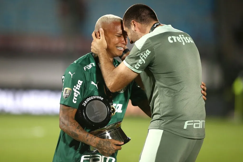 Deyverson ganó la Copa Libertadores con Palmeiras. (Ernesto Ryan/Getty Images).