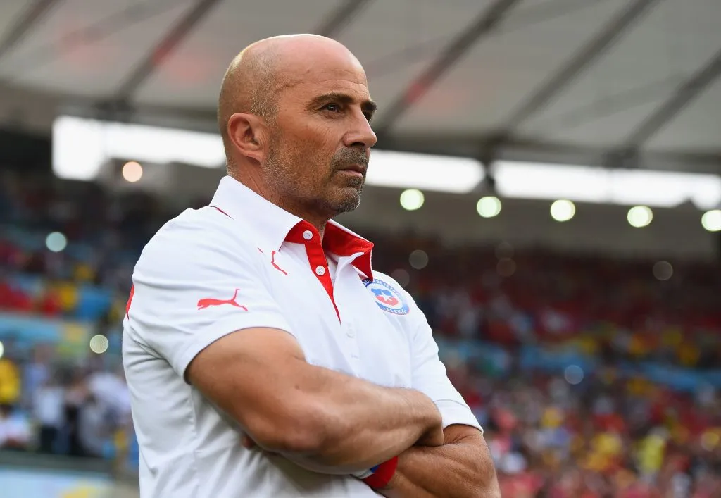 Jorge Sampaoli es el DT con mejor rendimiento histórico en La Roja con un 69,8%. (Foto: Getty Images)