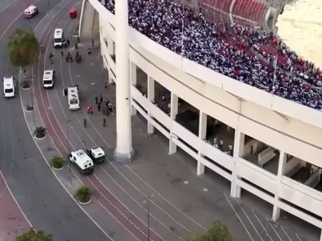 "Peleas violentas" ponen en riesgo el partido en el Estadio Nacional