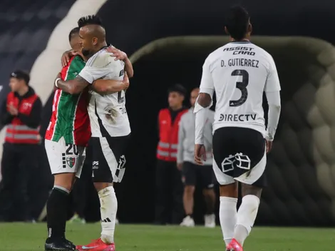 La bienvenida de Vidal al nuevo miembro en Colo Colo