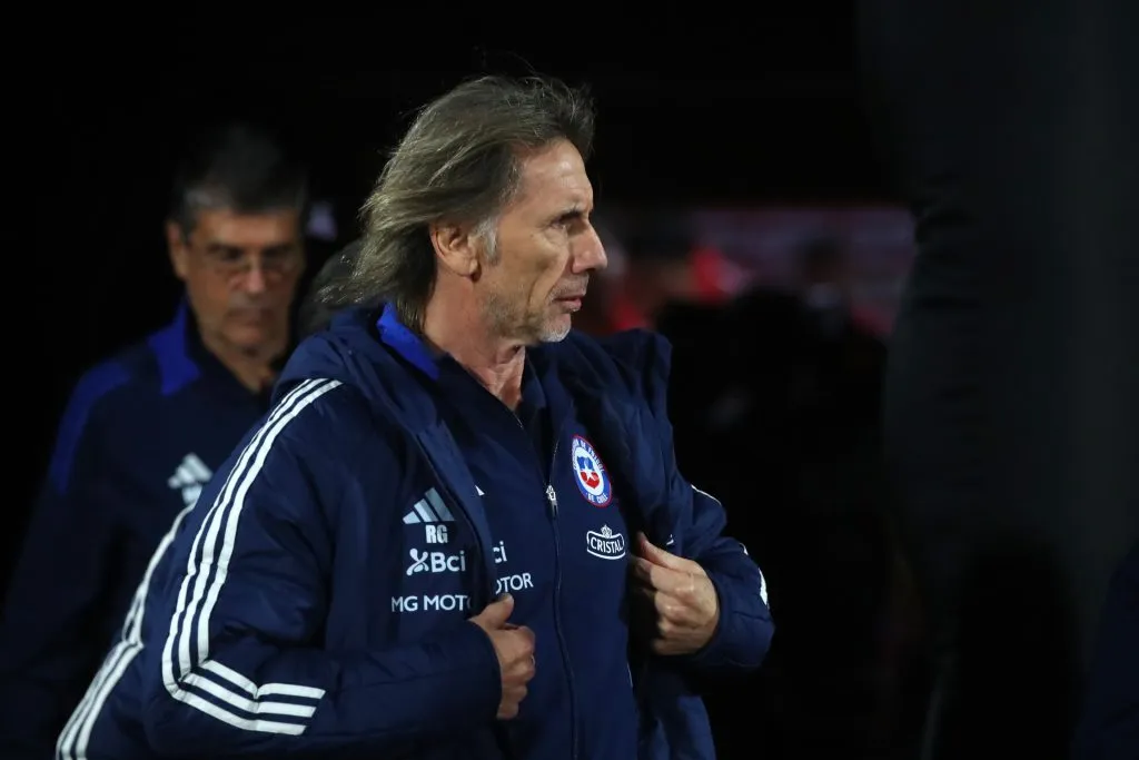 Gareca sigue firme a pesar de todo. (Jonnathan Oyarzun/Photosport).